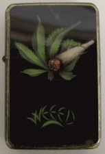 Weed Design Star Lighter In