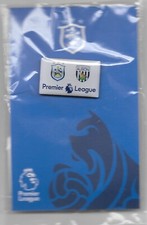 RARE 2017/18 season Huddersfield Town v West Brom football enamel pin badge 