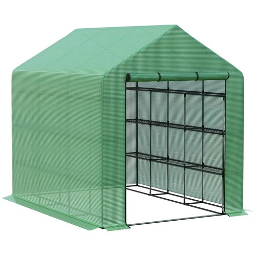 Walk garden greenhouse - garden, w/
