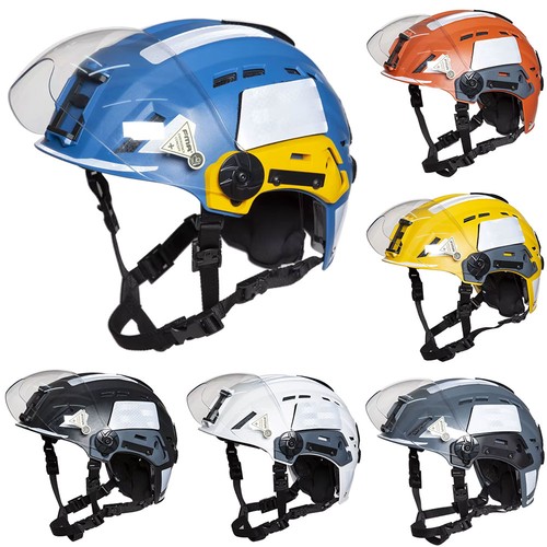 Fire rescue helmet with visor - fire,