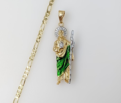 Medium gold plated saint - plated,