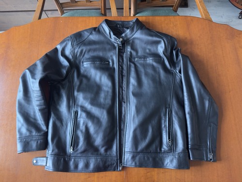 Dodge men black - men’s, lambskin