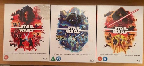 Star wars blu ray - blu-ray, trilogy