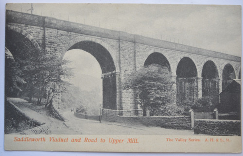 Antique postcard saddleworth - antique,