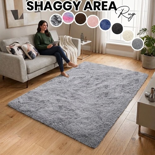Fluffy rugs anti slip shaggy - fluffy,