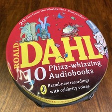 Roald Dahl 10 Phozz Whizzing Audiobooks - Celebrity Readers 29 CDs In a Tin 2013