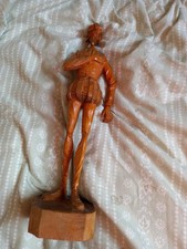 Vintage Mid-Century Wooden Don
