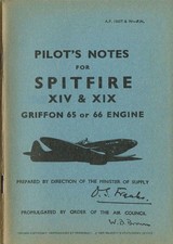 PILOTS NOTES: SPITFIRE XIV & XIX FAMOUS FIGHTER+ BONUS PACK/ DOWNLOAD