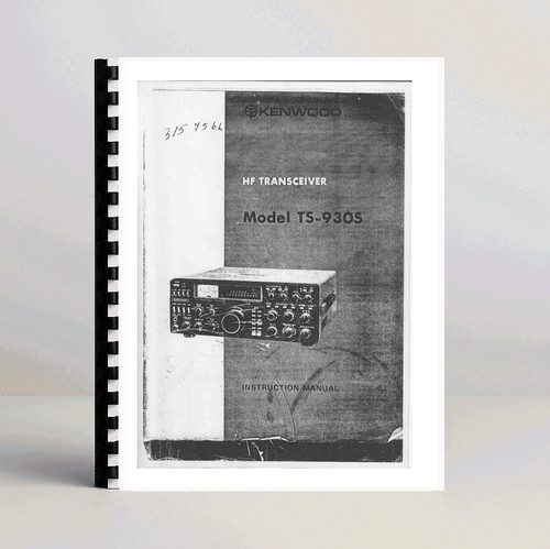 Kenwood 930s instruction - kenwood, ts-930s