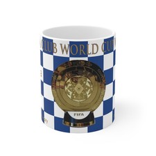 Chelsea 2025 FIFA Club World Cup Winners Mug - Chequered