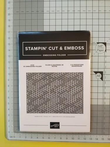 Stampin hive embossing - hive,