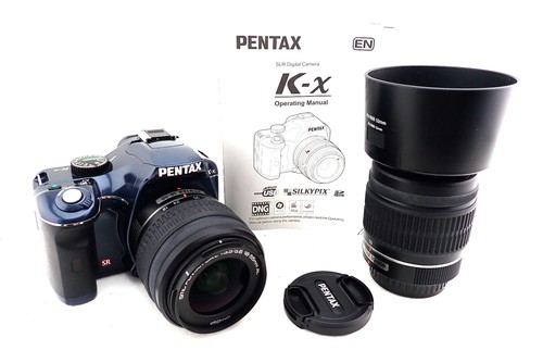Pentax dslr camera with - dslr,