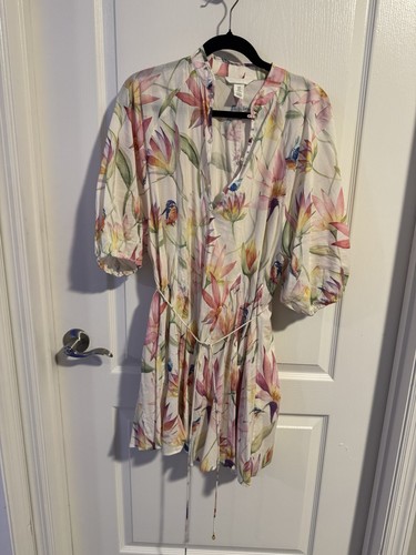 Multicolor floral bird - h&m,