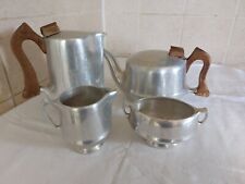  Picquot ware Teapot, Water Jug,  Sugar Bowl And  Milk Jug