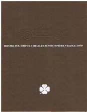 ALFA ROMEO SPIDER VELOCE 2000