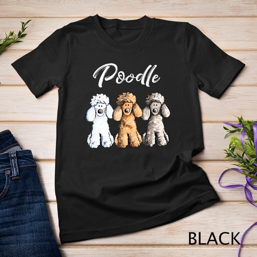 Cute poodle shirt caniche - poodle, t-shirt