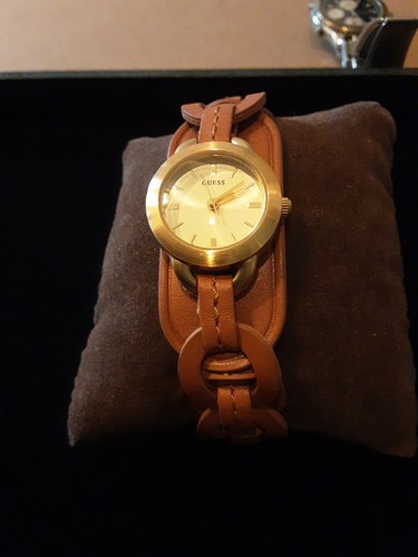 Guess brown saddle luggage - guess, brown,saddle,luggage