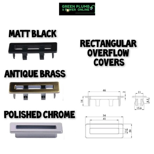 Rectangular basin overflow - rectangular,