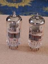 E88CC TUNGSRAM STRONG MATCHED PAIR TUBE NOS TESTED (6DJ8 CV5358 ECC88 6N23P)