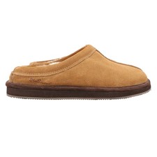 Mr Slippers Men's Tan Suede