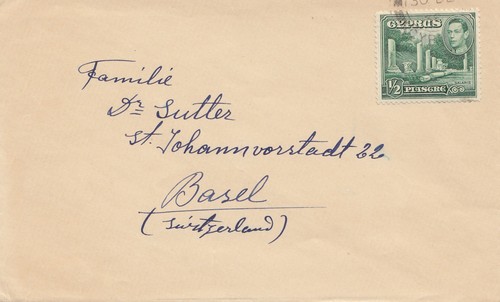 Cyprus letter from lefkara - cyprus:,