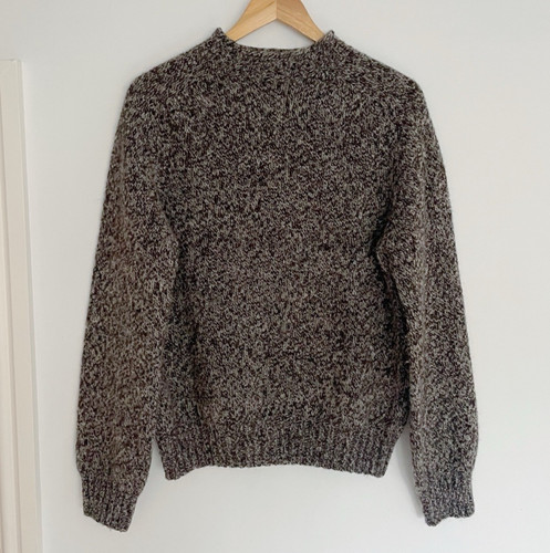 Toast wool donegal grey fleck - grey,