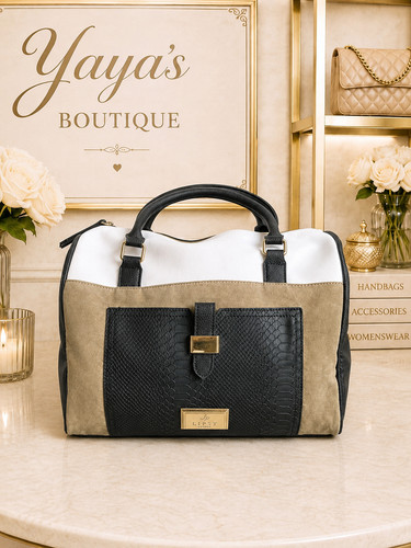Lipsy black cream taupe faux - lipsy,