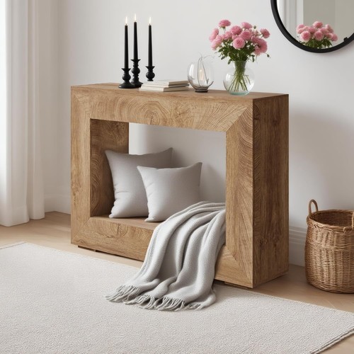 Farmhouse console table - console,