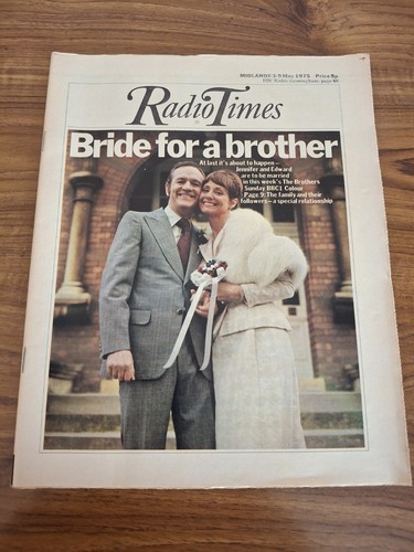 Radio times magazine - magazine, 1975
