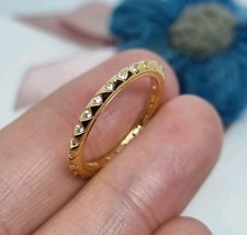 NEW Genuine Pandora ME 14k Gold Plated Pyramids Ring   Size 54 ? ALE MET 