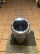 Touch Bin 50 Litre-Matt Steel