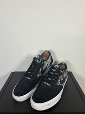 Nike Chron Solarsoft SB Premium Black White Size UK 8.5 CK0980-004