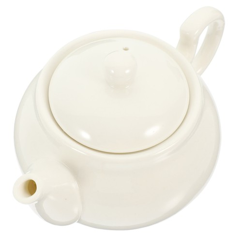 Porcelain teapot with infuser - with,
