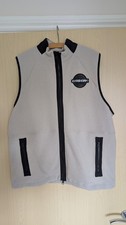 White Gymshark Fleece Gilet