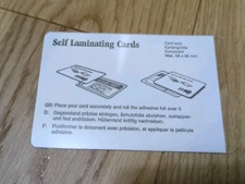 Self Laminating Cards 56X90 - 85 Items