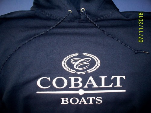 Cobalt boats screen - screen, printed
