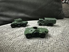 Lesney scout car armoured - x3,