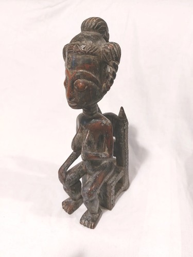 Baule tribe figure - baule, seated