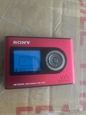 Sony Walkman NW-HD3 MP3+ATRAC Digital Media Player - Red Tested Fully Working