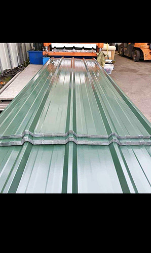Galvanised metal roffing
