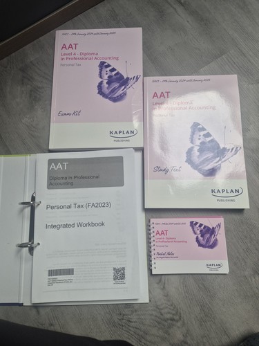 Kaplan aat4 personal tax - aat4,