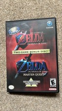 *gamecube ZELDA Ocarina Of Time + Master Quest Game (NI) Nintendo PAL UK Version