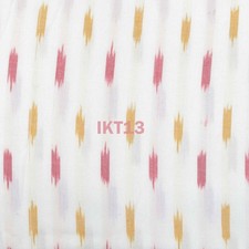 Ikat Hand Woven Cotton Fabric