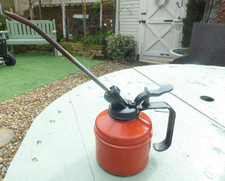 Vintage wesco metal oil can - wesco,