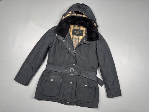 Barbour outlaw hooded belted - barbour, &