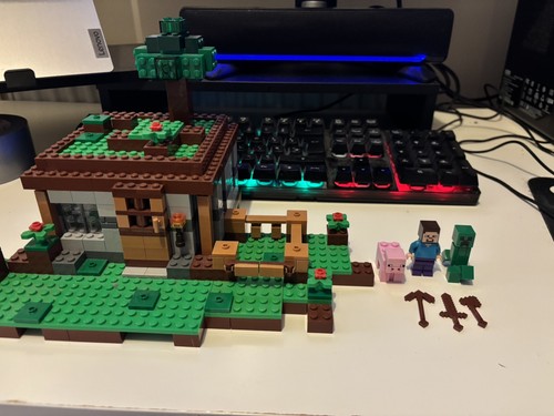 Lego minecraft the first - lego, night