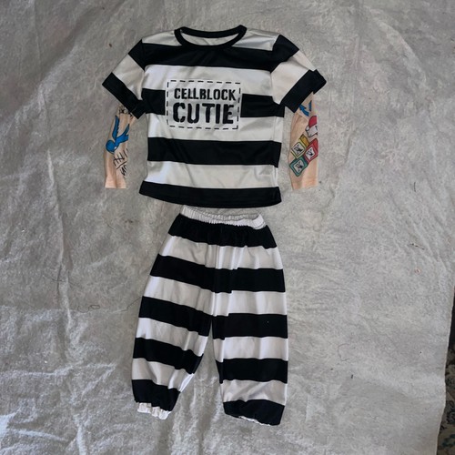 Baby unisex jailbird costume - baby,