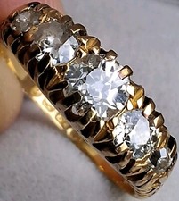 18Ct Gold Old Cut 1Ct Diamond