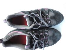 SIZE 5 (38) KARRIMOR SUMMIT WALKING HIKING SHOES BLACK/PINK