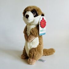 Keel Toys Keeleco Eco Soft Toy Cuddly Plush Standing Meerkat Stuffed Animal 22cm